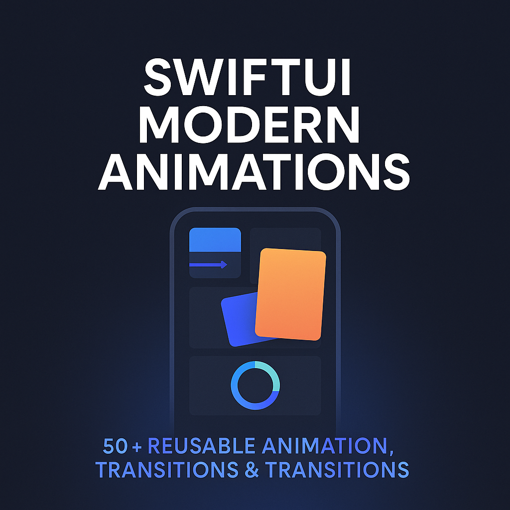 iOS SwiftUI Animations/Components | Easy to extract!